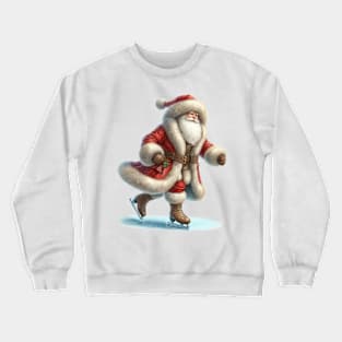 Santa Claus Scene Crewneck Sweatshirt